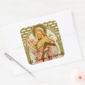 Sint Thomas de Apostle (RLS 18) Vierkante Sticker (Envelop)