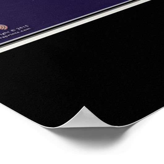 Sint-Thomas en Sint-John Maagdeneilanden Satelliet Poster (Hoek)