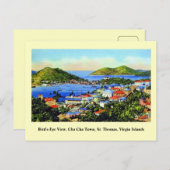  Sint Thomas Maagdeneilanden Briefkaart (Voorkant / Achterkant)