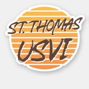 Sint-Thomas Maagdeneilanden Sticker