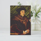Sint Thomas More Bedankkaart (Staand voorkant)