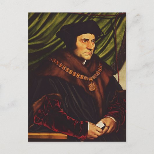 Sint Thomas More Briefkaart (Voorkant)