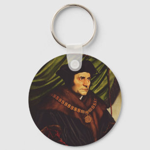 Sint Thomas More Geweten van de Koning Kunst Sleutelhanger