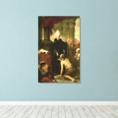 Sint Thomas of Villanueva Distributing Alms, 1678 Canvas Afdruk (Insitu (Houten vloer))