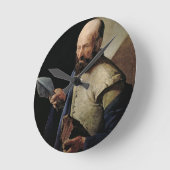 Sint Thomas (olie op doek) Ronde Klok (Hoek)
