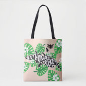 Sint Thomas "Rock City" Tropisch, Roos Gold Tote Bag (Voorkant)