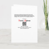 Sint Thomas the Apostle (RLS 18) Blank Greeting Kaart (Achterkant)