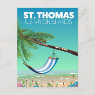 Sint Thomas US Maagdeneilanden. Briefkaart