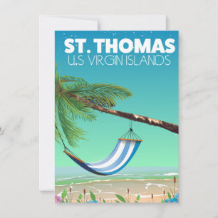 Sint Thomas US Maagdeneilanden. Kaart
