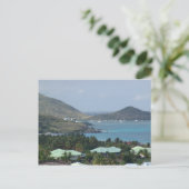 Sint Thomas Virginia Islands, Panoramisch Uitzicht Briefkaart (Staand voorkant)