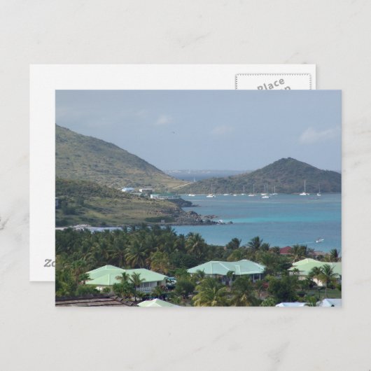 Sint Thomas Virginia Islands, Panoramisch Uitzicht Briefkaart (Voorkant / Achterkant)