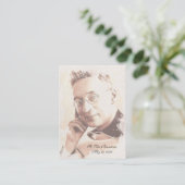 Sint-Titus Brandsma katholieke gebedsmerpriester Plaatskaartje (Staand voorkant)