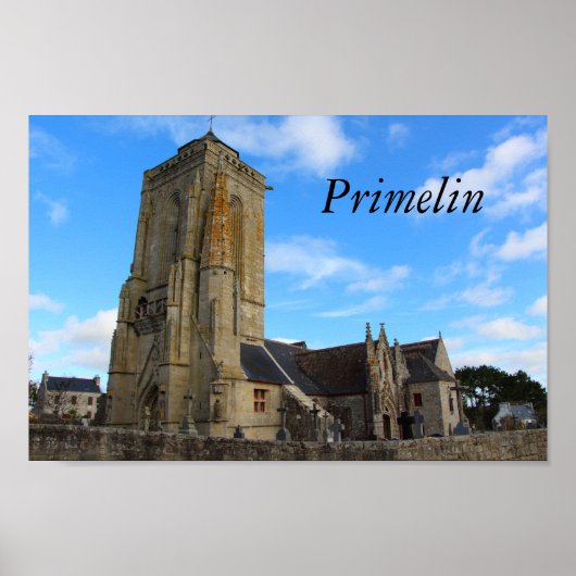 Sint-Tugekapel in Primelin Poster (Voorkant)