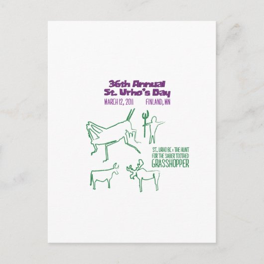 Sint-Urho-thema 2011 Briefkaart (Voorkant)