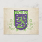 Sint-urho wapenschild - Briefkaart (Voorkant)