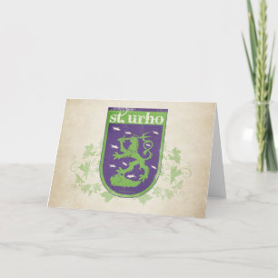 Sint-urho wapenschild - Kaart