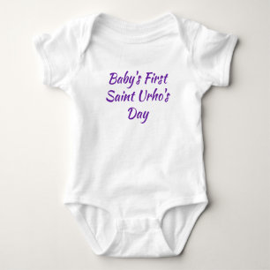 Sint Urho's Day Fins-Baby-één-stuk (wit) Romper