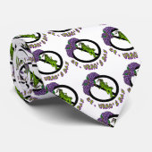 Sint Urho's Day Grasshopper Ban Fun Necktie Stropdas (Opgerold)