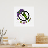 Sint Urho's Day Grasshopper Ban Poster (Keuken)