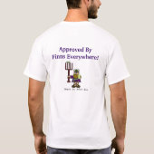 Sint Urho's Day Popularity T-shirt past het aan! (Achterkant)