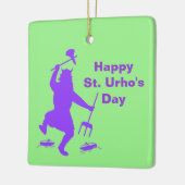 Sint Urho's Day Silhouette Ornament (Links)