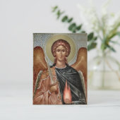 Sint-Uriël aartsengel orthodox Christelijk icoon Briefkaart (Staand voorkant)