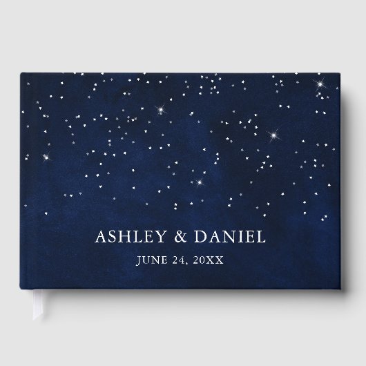 Sint-urinestars bruiloft gastenboek (Voorkant)