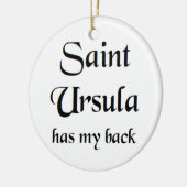 sint-ursula koffiemok keramisch ornament (Links)