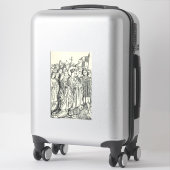 Sint Ursula maagd en martelares Sticker (Koffer)