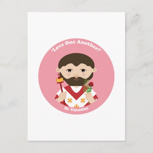 Sint-Valentijn Feestdagenkaart (Voorkant)