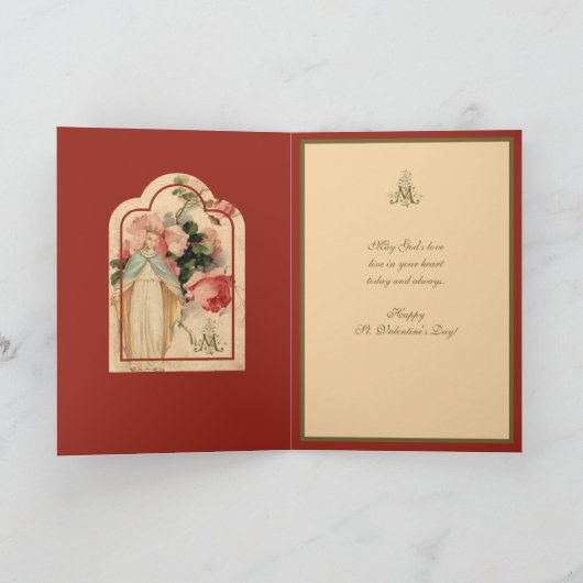 Sint-Valentijnsdag bloedige feestdag Feestdagen Kaart (Binnen)