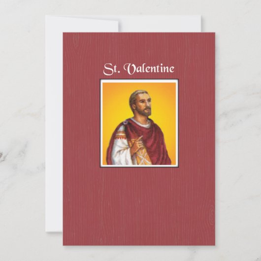 Sint-Valentijnsdag Feestdagenkaart (Voorkant)