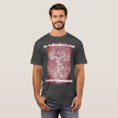 Sint-Valentijnsdag Love Massacre Mannen T-shirt (Voorkant volledig)