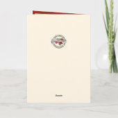 Sint-Valentijnsdag mis met bidden Kaart (Achterkant)