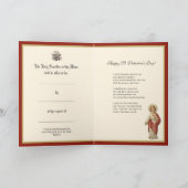 Sint-Valentijnsdag mis met bidden Kaart (Binnen)