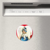 Sint-Valentijnse groet Magneet (Insitu (Vaatwasser))
