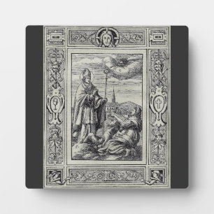 Sint-Valentinus van Rome Gravure Premium Kunst Fotoplaat