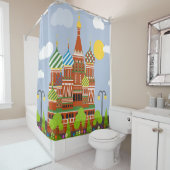 Sint-Vasiliskathedraal Douchegordijn (In situ)