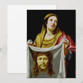 Sint Veronica Feestdagenkaart (Voorkant / Achterkant)