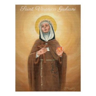 Sint Veronica Giuliani, Poster