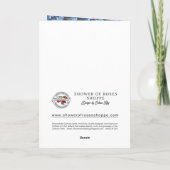 Sint-Veronica Heilig Gezicht Jezus Floral Kaart (Achterkant)