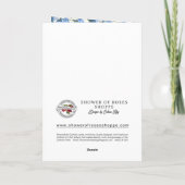 Sint-Veronica Heilig Gezicht Jezus Floral Kaart (Achterkant)