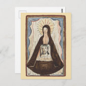 Sint Veronica Jezus ziet kunstschilderij Briefkaart (Voorkant / Achterkant)
