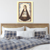 Sint Veronica Jezus ziet  kunstschilderij Canvas Afdruk (Insitu (Slaapkamer))