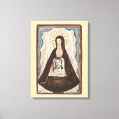 Sint Veronica Jezus ziet kunstschilderij Canvas Afdruk (Voorkant)