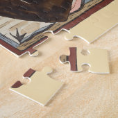 Sint Veronica Jezus ziet  kunstschilderij Legpuzzel (Zijkant)