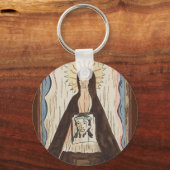 Sint Veronica Jezus ziet kunstschilderij Sleutelhanger (Voorkant)