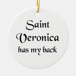 sint veronica koffiemok keramisch ornament