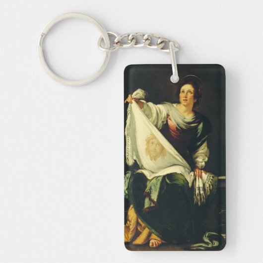Sint Veronica Kunst Het Mirakel van de Heilige Aan Sleutelhanger (Voorkant)