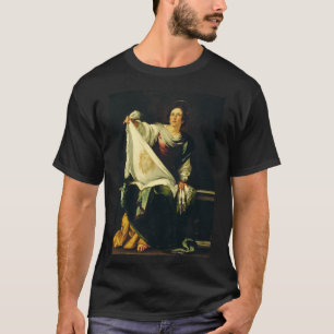Sint Veronica Kunst Het Mirakel van de Heilige Aan T-shirt